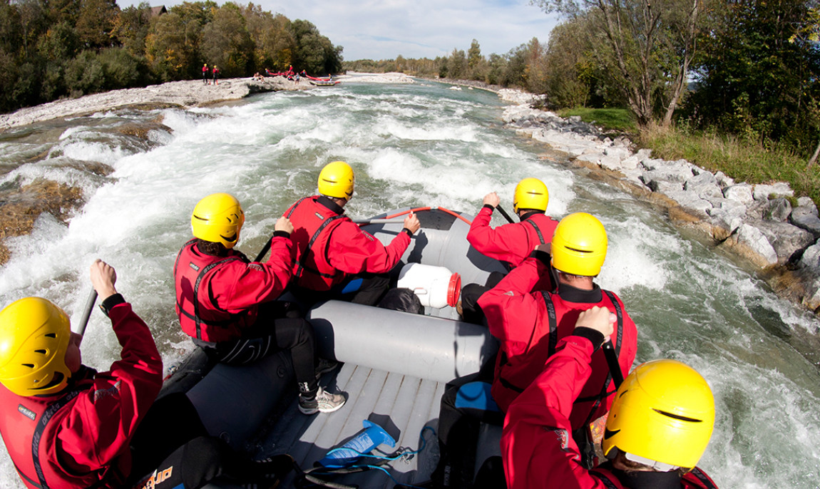 rafling isar river